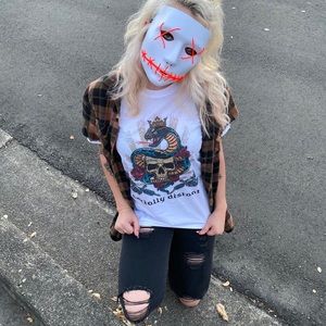 Snake & skull t-shirt